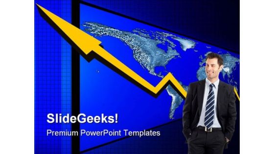 Global Economy Finance PowerPoint Templates And PowerPoint Backgrounds 0611