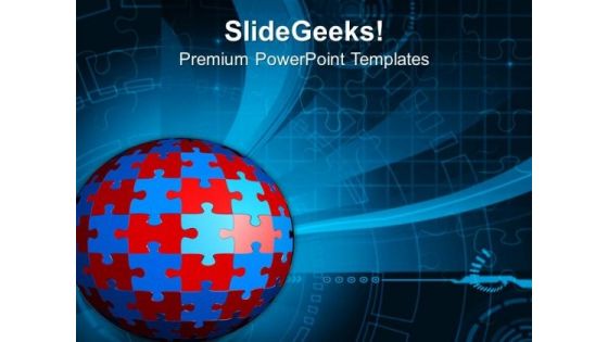 Global Exposure Is Good For Business PowerPoint Templates Ppt Backgrounds For Slides 0513