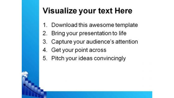 Global Graph Business PowerPoint Templates And PowerPoint Backgrounds 0711