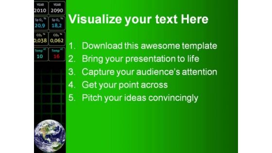 Global Healthcare Environment PowerPoint Themes And PowerPoint Slides 0211