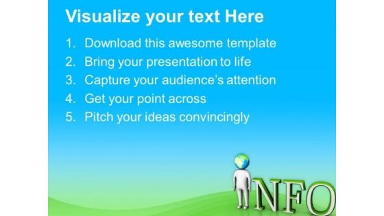 Global Information Concept Image PowerPoint Templates Ppt Backgrounds For Slides 0813