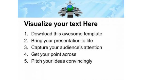 Global Information Network PowerPoint Templates Ppt Backgrounds For Slides 0513