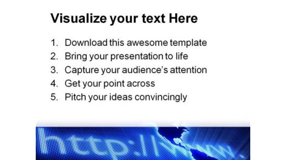 Global Internet PowerPoint Backgrounds And Templates 1210