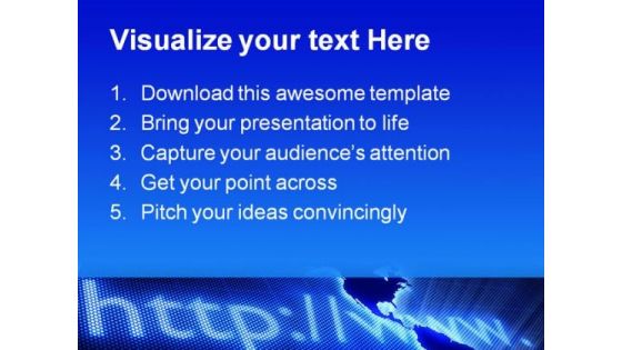 Global Internet PowerPoint Backgrounds And Templates 1210