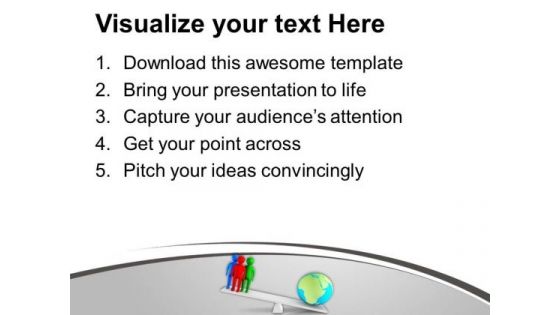 Global Market Has More Weightage PowerPoint Templates Ppt Backgrounds For Slides 0713
