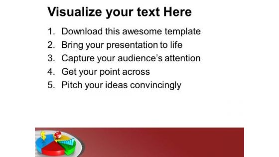 Global Money Variation Pie Chart PowerPoint Templates Ppt Backgrounds For Slides 0413