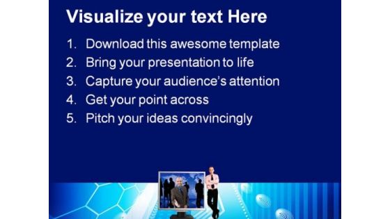 Global Network Computer PowerPoint Templates And PowerPoint Backgrounds 0211