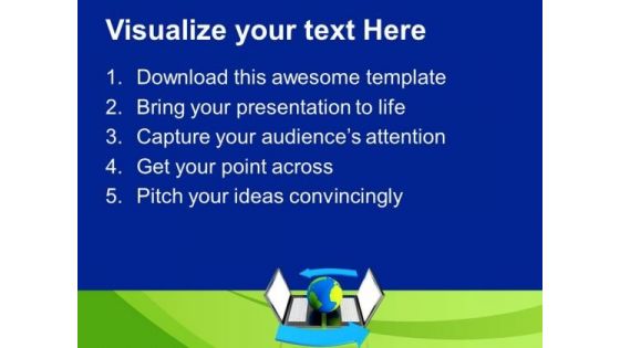 Global Network Internet PowerPoint Templates And PowerPoint Themes 0912