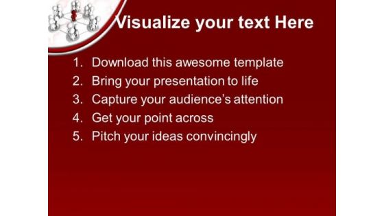 Global Network Leadership PowerPoint Templates And PowerPoint Themes 0612