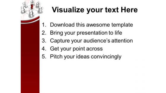 Global Network Leadership PowerPoint Templates And PowerPoint Themes 0712