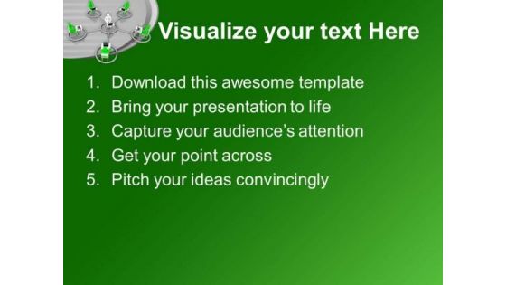 Global Network Technology PowerPoint Templates Ppt Backgrounds For Slides 0713