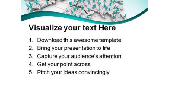 Global Networking01 Communication PowerPoint Templates And PowerPoint Backgrounds 0711