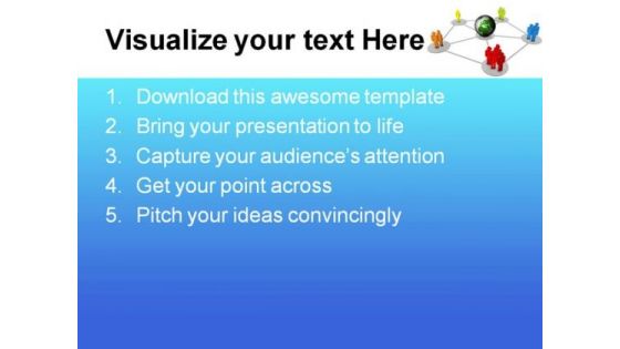 Global Networking02 Communication PowerPoint Themes And PowerPoint Slides 0711