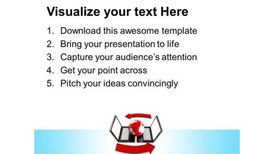 Global Networking And Communication PowerPoint Templates And PowerPoint Themes 0912