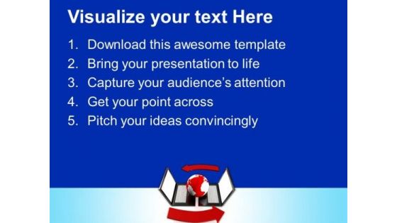 Global Networking And Communication PowerPoint Templates And PowerPoint Themes 0912