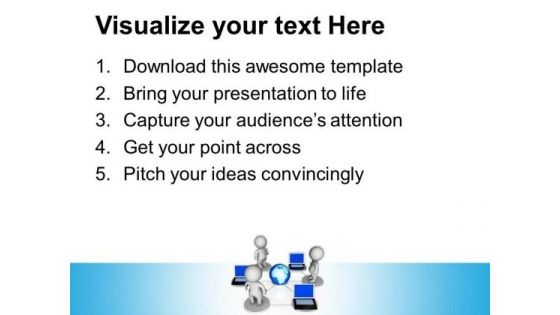 Global Networking Computer PowerPoint Templates And PowerPoint Themes 0712