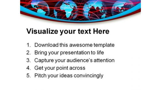 Global Networking Internet PowerPoint Templates And PowerPoint Backgrounds 0211