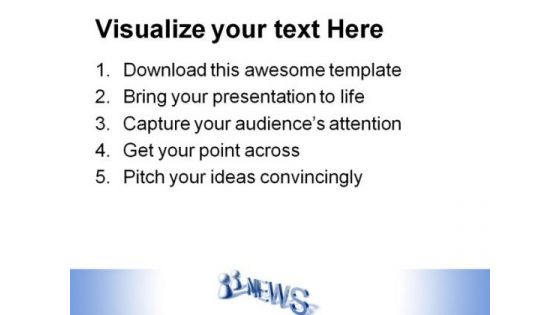Global News Business PowerPoint Templates And PowerPoint Backgrounds 0711