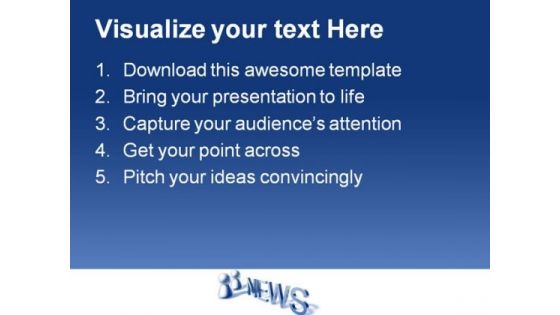 Global News Business PowerPoint Templates And PowerPoint Backgrounds 0711