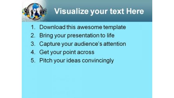 Global People Business PowerPoint Themes And PowerPoint Slides 0511