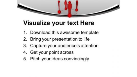 Global People Networking Concept PowerPoint Templates Ppt Backgrounds For Slides 0713