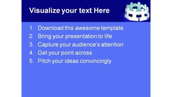 Global Puzzle Communication PowerPoint Templates And PowerPoint Backgrounds 0711