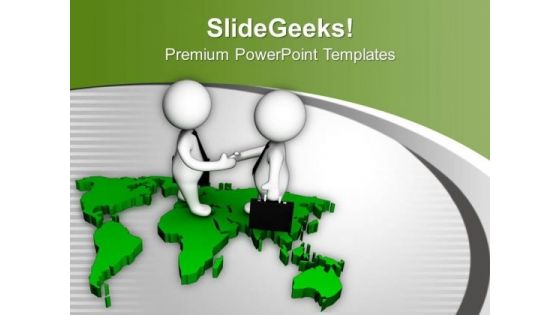 Global Relation Is Important In Business PowerPoint Templates Ppt Backgrounds For Slides 0613
