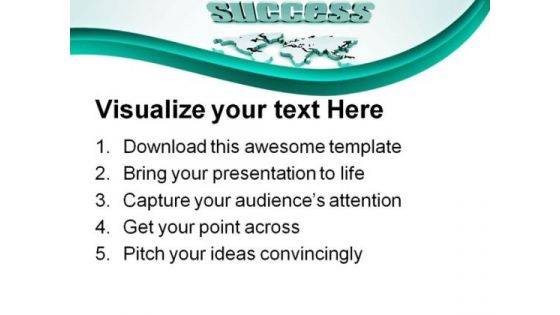 Global Success Business PowerPoint Templates And PowerPoint Backgrounds 0411