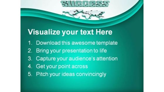Global Success Business PowerPoint Templates And PowerPoint Backgrounds 0411