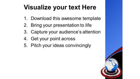 Global Targets PowerPoint Templates And PowerPoint Themes 0812