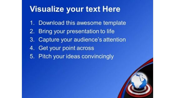 Global Targets PowerPoint Templates And PowerPoint Themes 0812
