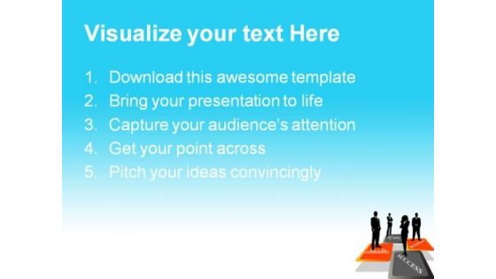 Global Team01 Business PowerPoint Templates And PowerPoint Backgrounds 0711