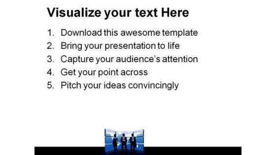 Global Team Business PowerPoint Templates And PowerPoint Backgrounds 0811