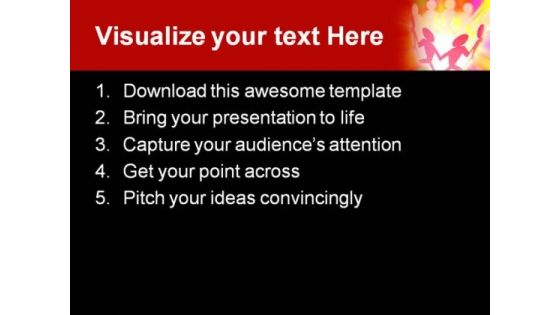 Global Team Leadership PowerPoint Themes And PowerPoint Slides 0511