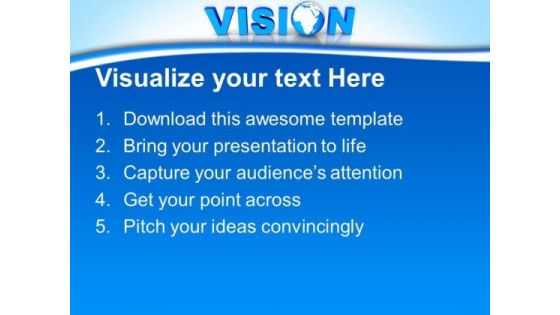 Global Vision Business PowerPoint Templates And PowerPoint Themes 0812