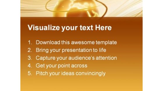 Global World Globe PowerPoint Themes And PowerPoint Slides 0711