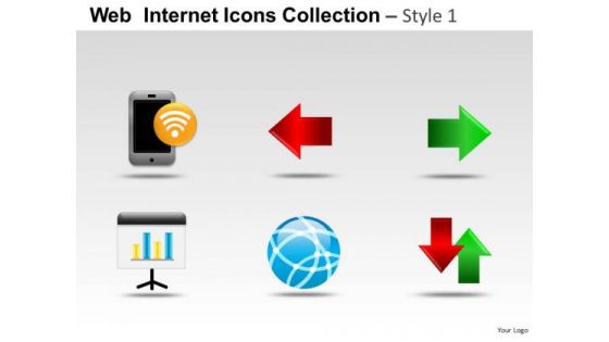Globe Business Web Internet Icons PowerPoint Slides And Ppt Diagram Templates