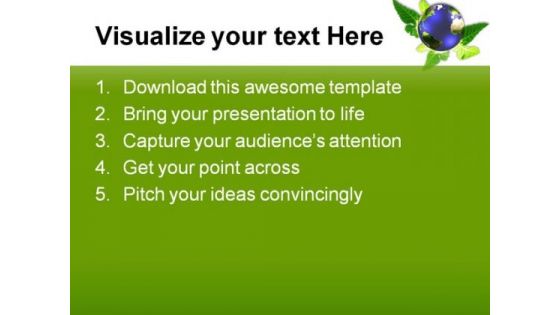 Globe Environment PowerPoint Templates And PowerPoint Backgrounds 0311