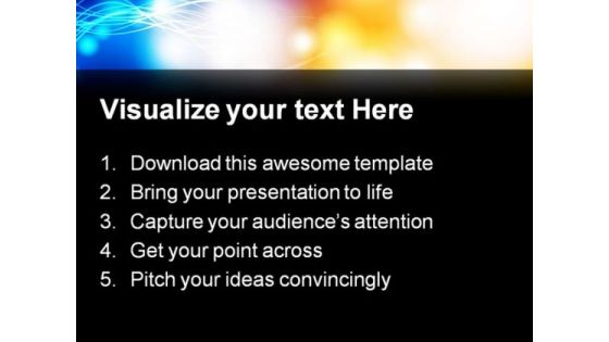 Glowing Background Abstract PowerPoint Templates And PowerPoint Backgrounds 0311