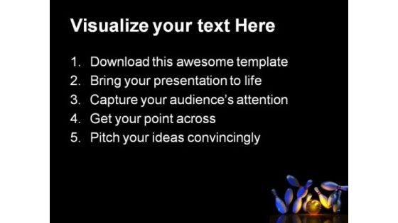 Glowing Ball Sports PowerPoint Themes And PowerPoint Slides 0411