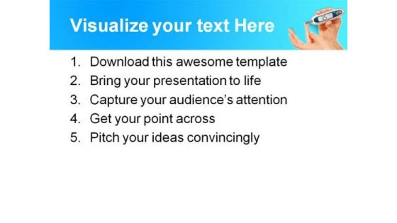 Gluco Measure Medical PowerPoint Themes And PowerPoint Slides 0511