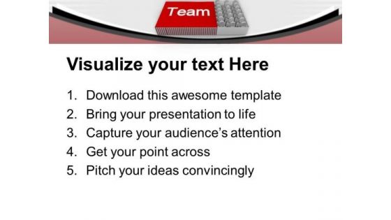 Go Ahead For Business Success With Team PowerPoint Templates Ppt Backgrounds For Slides 0613