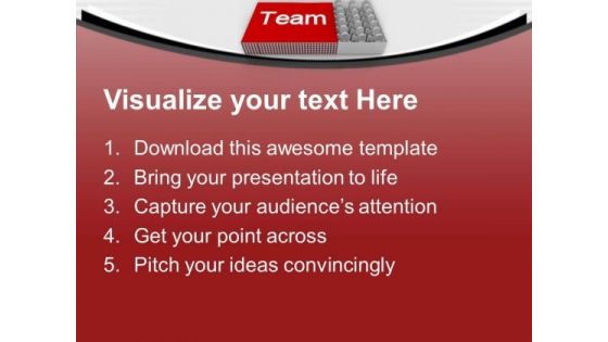 Go Ahead For Business Success With Team PowerPoint Templates Ppt Backgrounds For Slides 0613