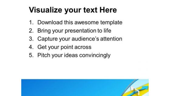 Go Beyond Barrier Concept PowerPoint Templates Ppt Backgrounds For Slides 0413