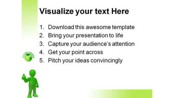 Go Green01 Environment PowerPoint Templates And PowerPoint Backgrounds 0611