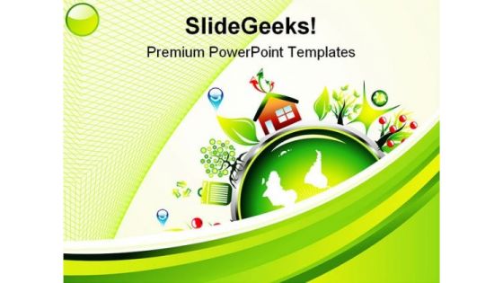 Go Green Environment Nature PowerPoint Templates And PowerPoint Backgrounds 0611