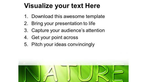Go Green Nature PowerPoint Templates And PowerPoint Themes 0512