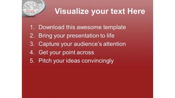 Goal Achievement Background Theme PowerPoint Templates Ppt Backgrounds For Slides 0413