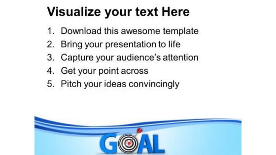Goal And Target Achieved Business PowerPoint Templates Ppt Backgrounds For Slides 0413