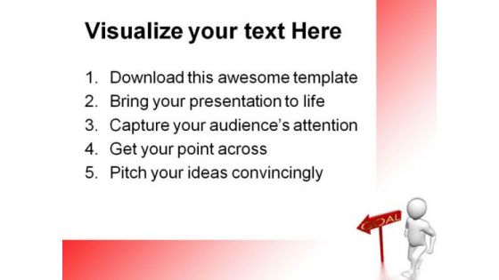 Goal Business PowerPoint Templates And PowerPoint Backgrounds 0411